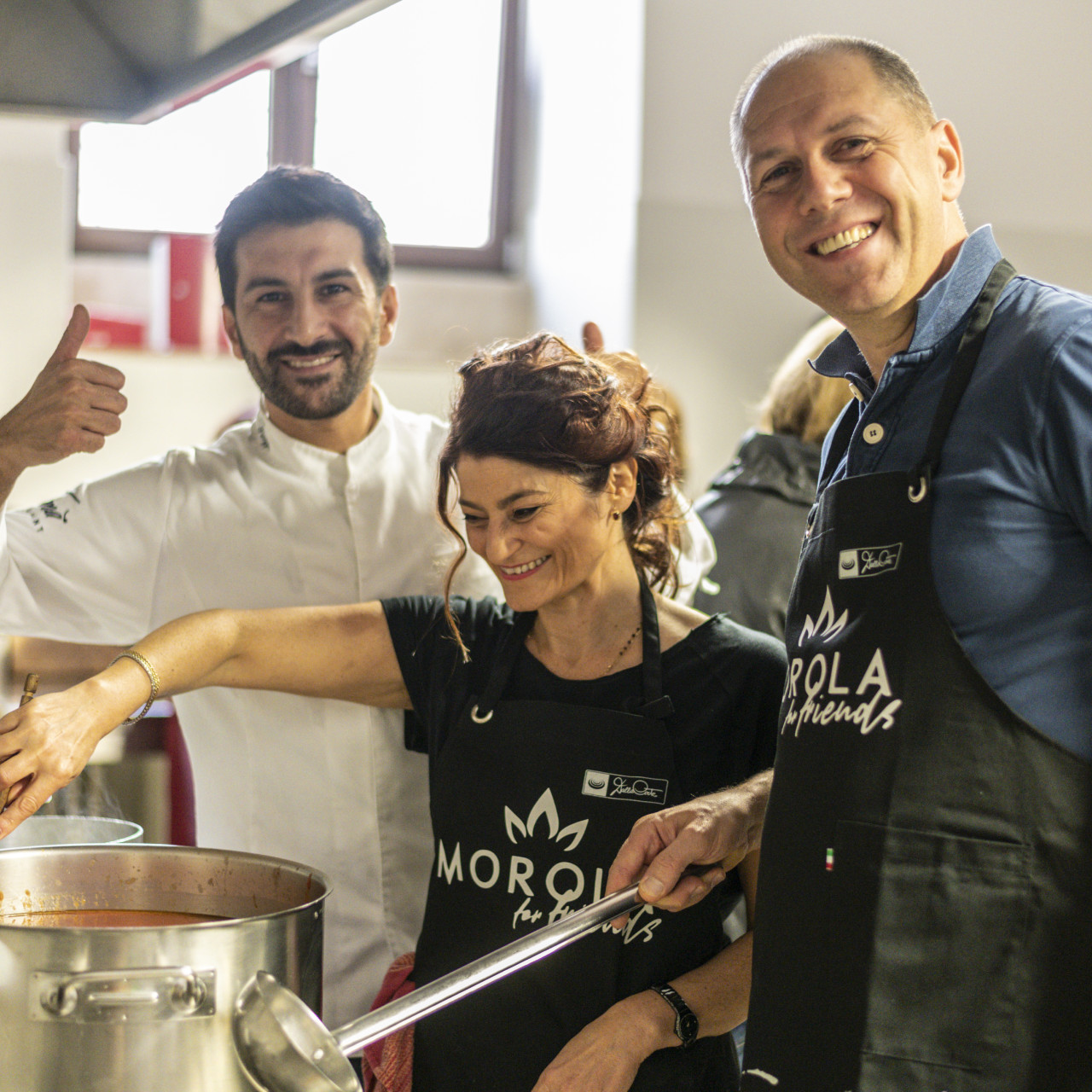 In cucina per solidarietà - Morola For Friends - Morola Caffè Italiano
